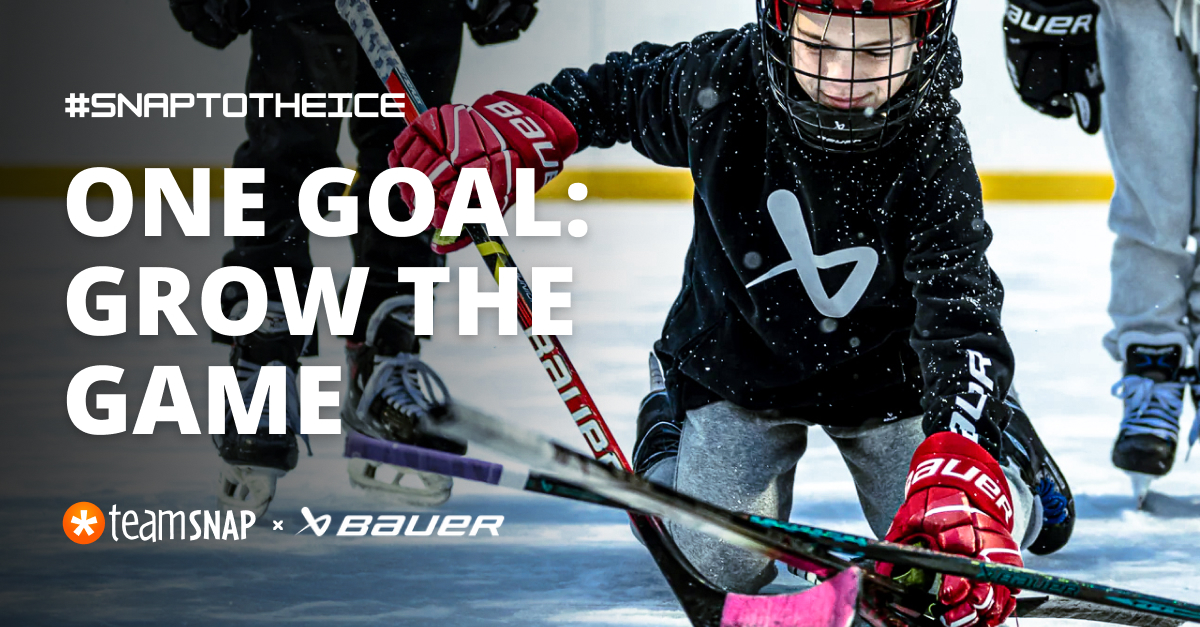 TeamSnap and Bauer Hockey Partner on Youth Drills + Content